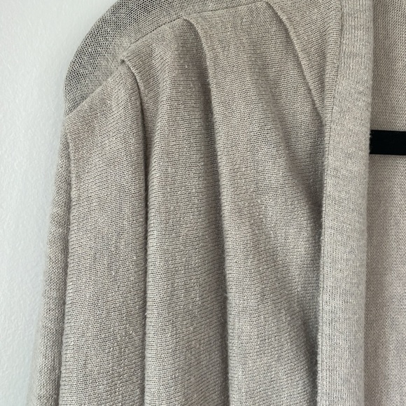 Express size S tan cotton and rayon cardigan sweater - Picture 3 of 8